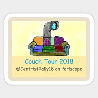 Couch Tour 3 Sticker